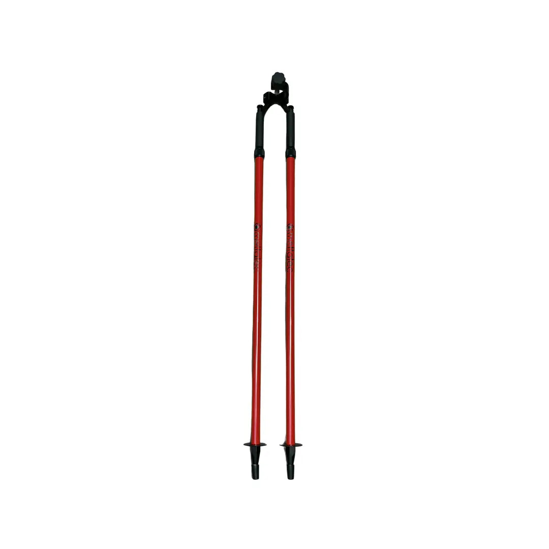 Bipod for walking stick